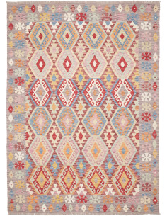 Kilim 169x248 Cm Kilim Afghanistan, Lana Cardata A Mano,