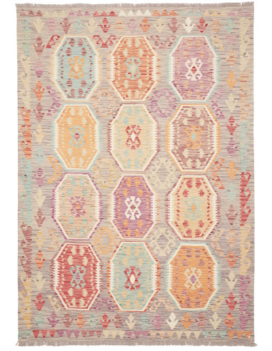 Kilim 174x247 Cm Kilim, Afghanistan, Lana Cardata A Mano