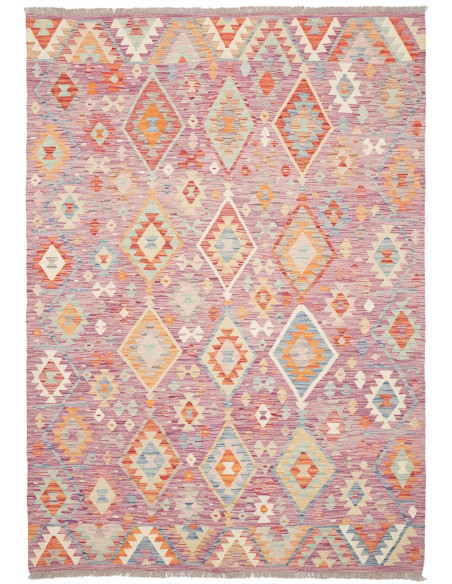 Kilim 171x247 Cm Kilim Afghanistan Lana Cardata A Mano
