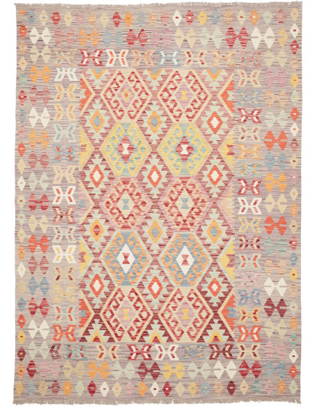 Kilim 176x247 Cm Kilim Afghanistan Lana Cardata A Mano