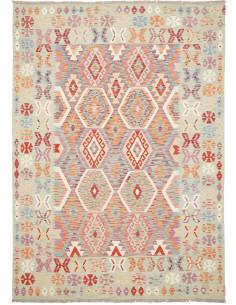 Kilim 179x250 Cm Kilim, Afghanistan, Lana Cardata A Mano