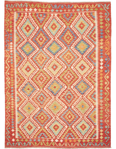 Kilim 169x246 Cm Kilim Afghanistan, Lana Cardata A Mano