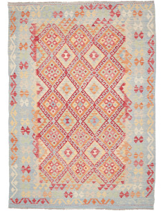 Kilim 177x246 Cm Kilim, Afghanistan, Hand-carded Wool,