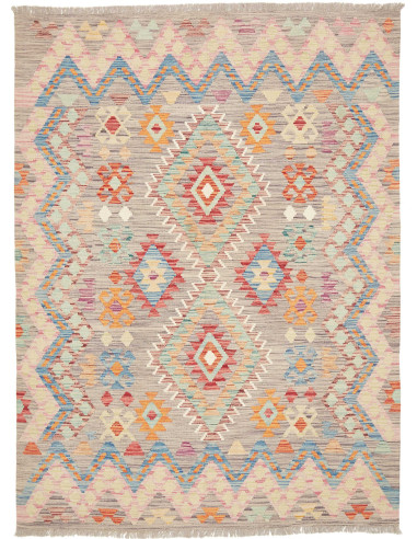 Kilim 149x201 Cm Kilim, Afghanistan, Hand-carded Wool (warp: