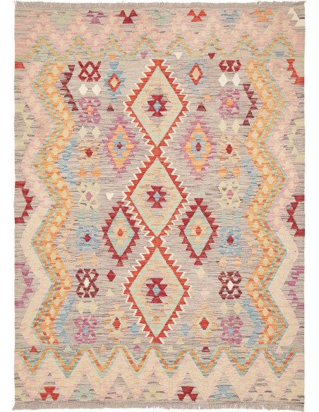 Kilim 151x206 Cm Kilim Afghanistan Lana Cardata A Mano