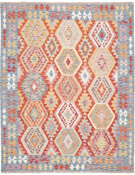 Kilim 155x196 Cm Kilim, Afghanistan, Hand-carded Wool