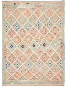 Kilim 151x207 Cm Kilim, Afghanistan, Hand-carded Wool