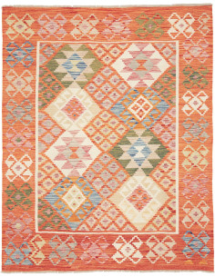 Kilim 159x198 Cm Kilim Afghanistan Hand-carded Wool 0.3