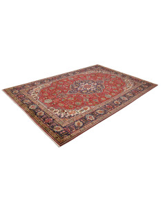Tabriz 207x309 Cm Tabriz, Persia, Hand-carded Wool warp: 2