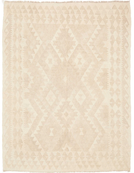 Kilim 152x198 Cm Kilim, Afghanistan, Hand-carded Wool (warp: