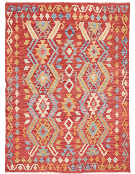 Kilim 149x205 Cm Kilim Afghanistan Lana Cardata A Mano