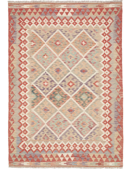 Kilim 123x173 Cm Kilim, Afghanistan, Lana Cardata A Mano