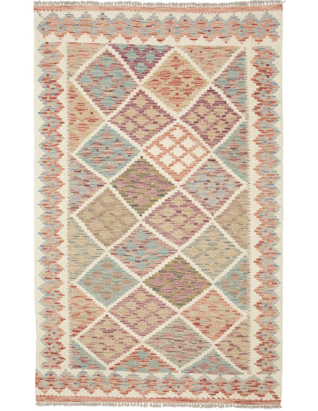 Kilim 117x191 Cm Kilim, Afghanistan, Lana Cardata A Mano