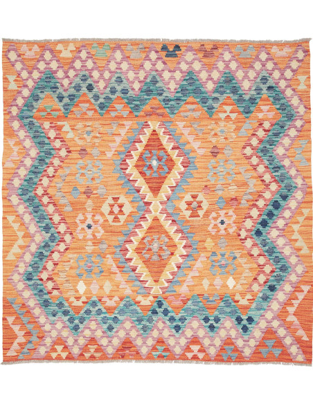 Kilim 156x164 Cm Kilim Afghanistan Lana Cardata