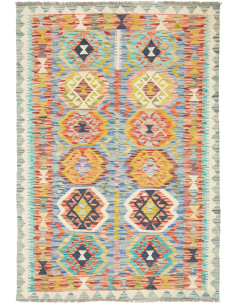 Kilim 103x151 Cm Kilim, Afghanistan, Lana Cardata A Mano