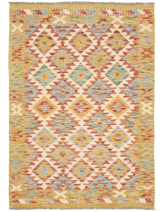 Kilim 104x145 Cm Kilim Afghanistan Lana Cardata A Mano