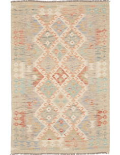 Kilim 103x155 Cm Kilim, Afghanistan, Lana Cardata A Mano