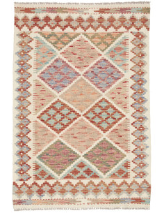 Kilim 101x150 Cm Kilim Afghanistan, Lana Cardata A Mano, 0.3