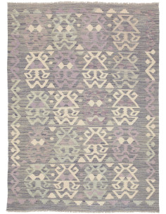 Kilim 126x174 Cm Kilim, Afghanistan, Lana Cardata A Mano,