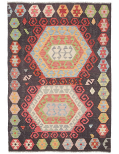 Kilim 121x179 Cm Kilim Afghanistan Lana Cardata A Mano