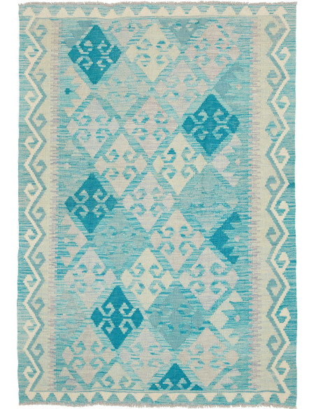 Kilim 125x178 Cm Kilim Afghanistan Lana Cardata A Mano