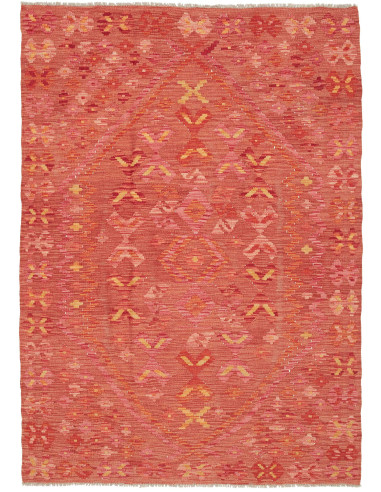 Kilim 128x185 Cm Kilim, Afghanistan, Hand-carded Wool