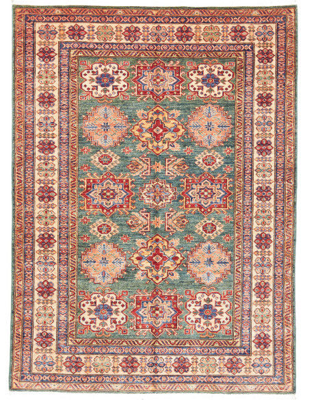 Kazak Fine 148x202 Cm Kazak Fine, Pakistan, Hand-carded Wool