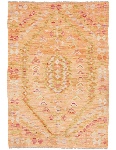 Kilim 102x150 Cm Kilim, Afghanistan, Hand-carded Wool