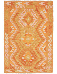 Kilim 101x148 Cm Kilim, Afghanistan, Hand-carded Wool (warp:
