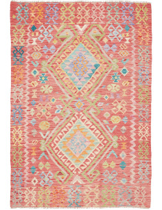 Kilim 125x181 Cm Kilim Afghanistan Hand-carded Wool