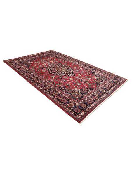 Mashad 204x325 Cm Mashad Persia Lana Cardata A Mano Cotone