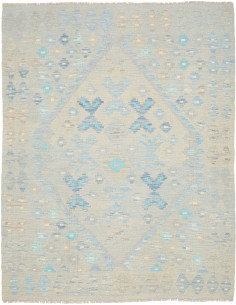 Kilim 154x198 Cm Kilim, Afghanistan, Hand-carded Wool,
