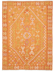 Kilim 129x177 Cm Kilim, Afghanistan, Hand-carded Wool,
