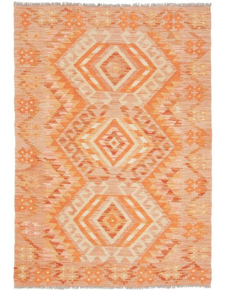 Kilim 103x148 Cm Kilim, Afghanistan, Lana Cardata A Mano
