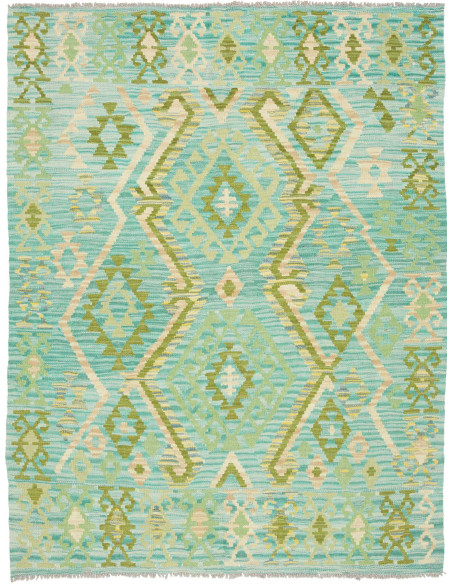 Kilim 137x178 Cm Kilim, Afghanistan, Hand-carded Wool (warp: