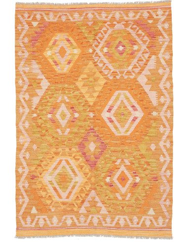Kilim 103x151 Cm Kilim, Afghanistan, Lana Cardata A Mano