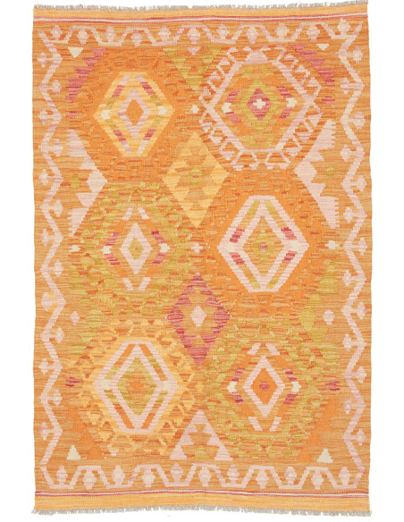 Kilim 103x151 Cm Kilim, Afghanistan, Lana Cardata A Mano