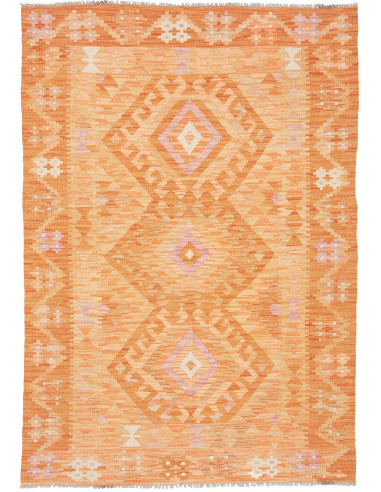 Kilim 104x150 Cm Kilim Afghanistan, Lana Cardata A Mano,