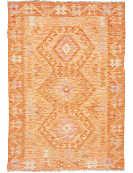 Kilim 104x150 Cm Kilim Afghanistan, Lana Cardata A Mano,