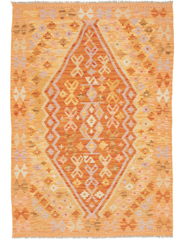 Kilim 104x150 Cm Kilim, Afghanistan, Hand-carded Wool,
