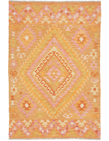 Kilim 104x156 Cm Kilim, Afghanistan, Lana Cardata A Mano