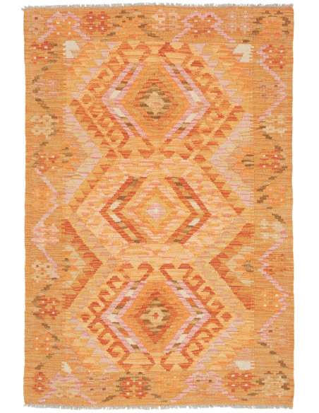 Kilim 101x150 Cm Kilim, Afghanistan, Lana Cardata A Mano,