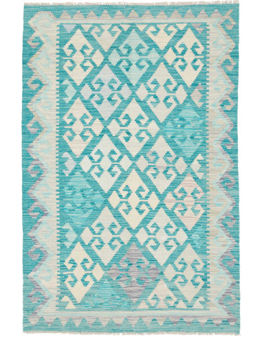 Kilim 100x152 Cm Kilim, Afghanistan, Lana Cardata A Mano