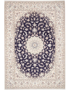 Nain 9la 255x365 Cm Nain 9la Persia Hand-carded Wool And