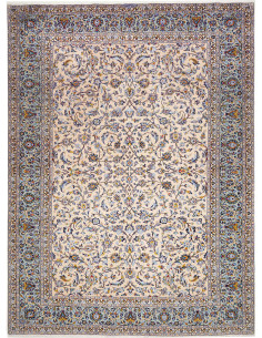 Kashan 246x350 Cm Kashan, Persia, Lana Cardata A Mano