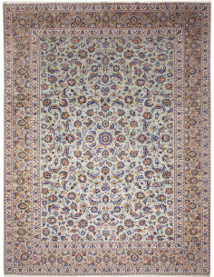 Kashan 305x412 Cm Kashan, Persia, Hand-carded Wool (warp: