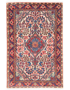 72x110 Cm Tappeto Persiano Floreale, Iran, Lana