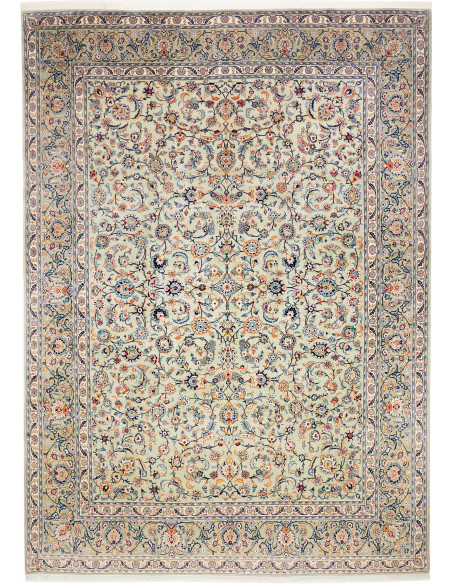 Kashan 275x385 Cm Kashan, Persia, Hand-carded Wool (warp: