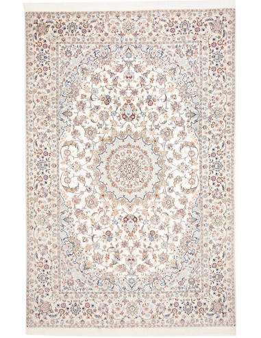Nain 9la 208x318 Cm Nain 9la Persia, Lana Cardata A Mano E