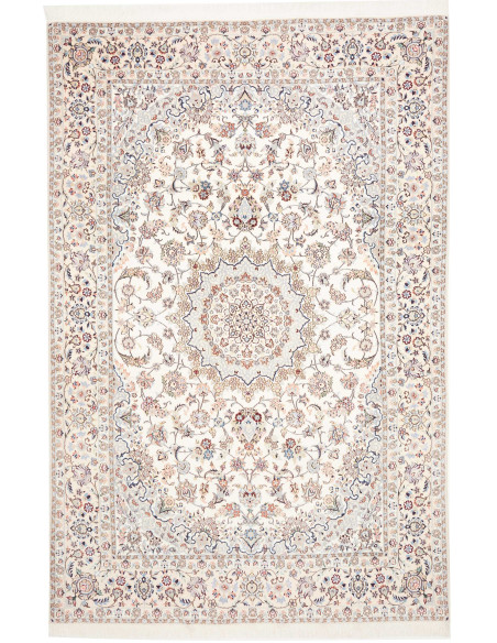 Nain 9la 208x318 Cm Nain 9la Persia, Hand-carded Wool And